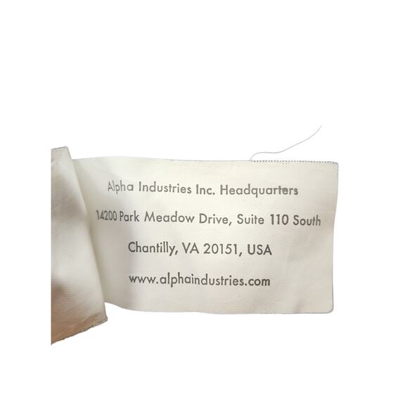 Alpha Industries NASA Apollo MA-1 Bomber Jacket Large Flight USAF Space Aviation - Picture 13 of 16